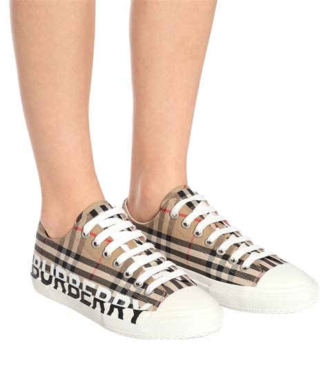 burberry sneakers low top|burberry vintage check sneaker.